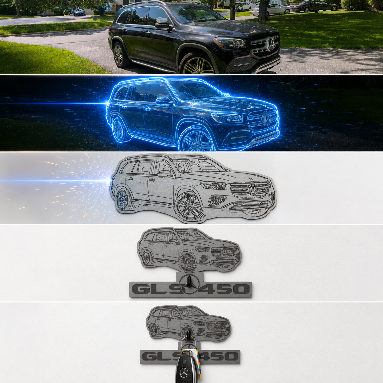 Custom Car Key Holder