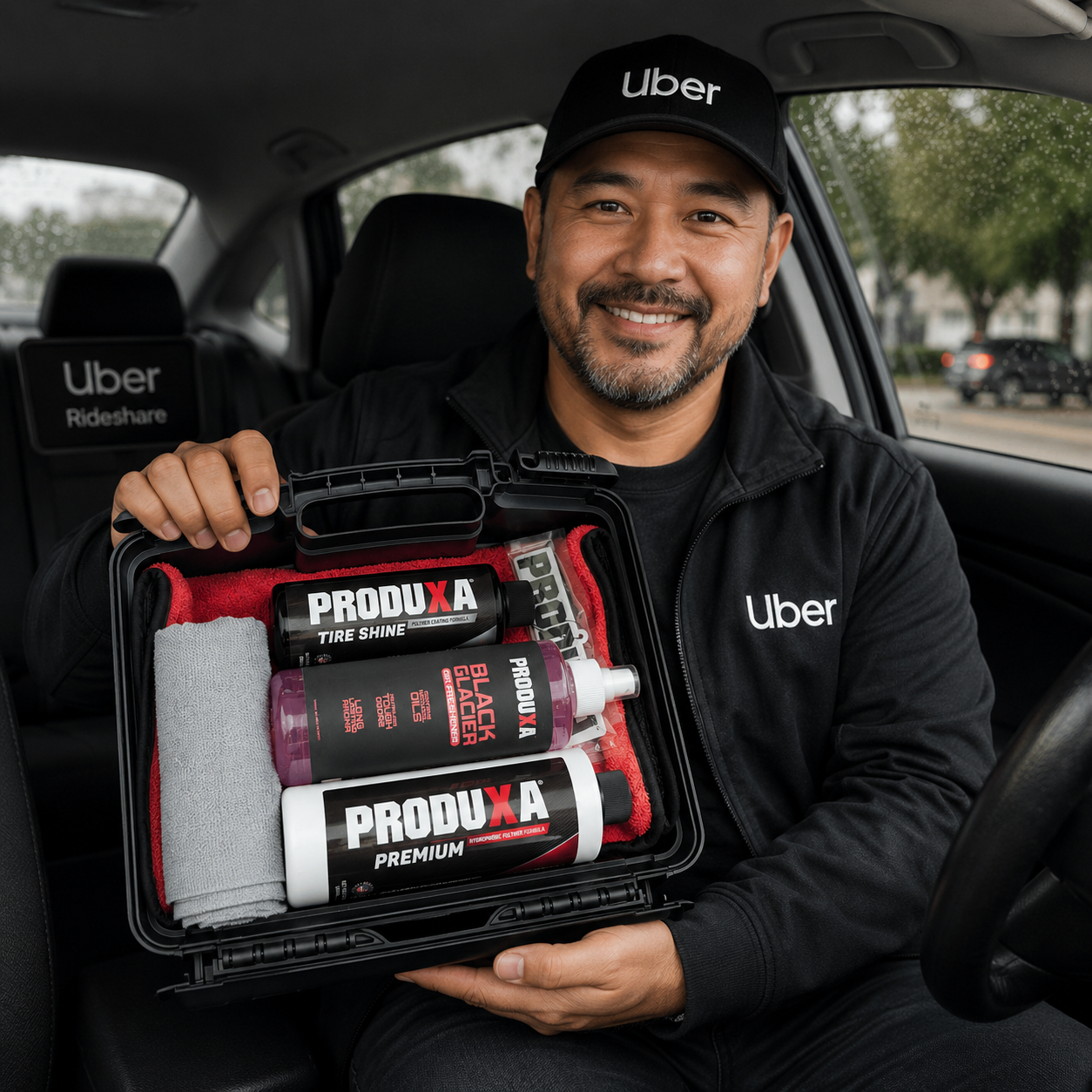Produxa Rideshare Pro Kit — Everything You Need for a 5-Star Car, Every Ride